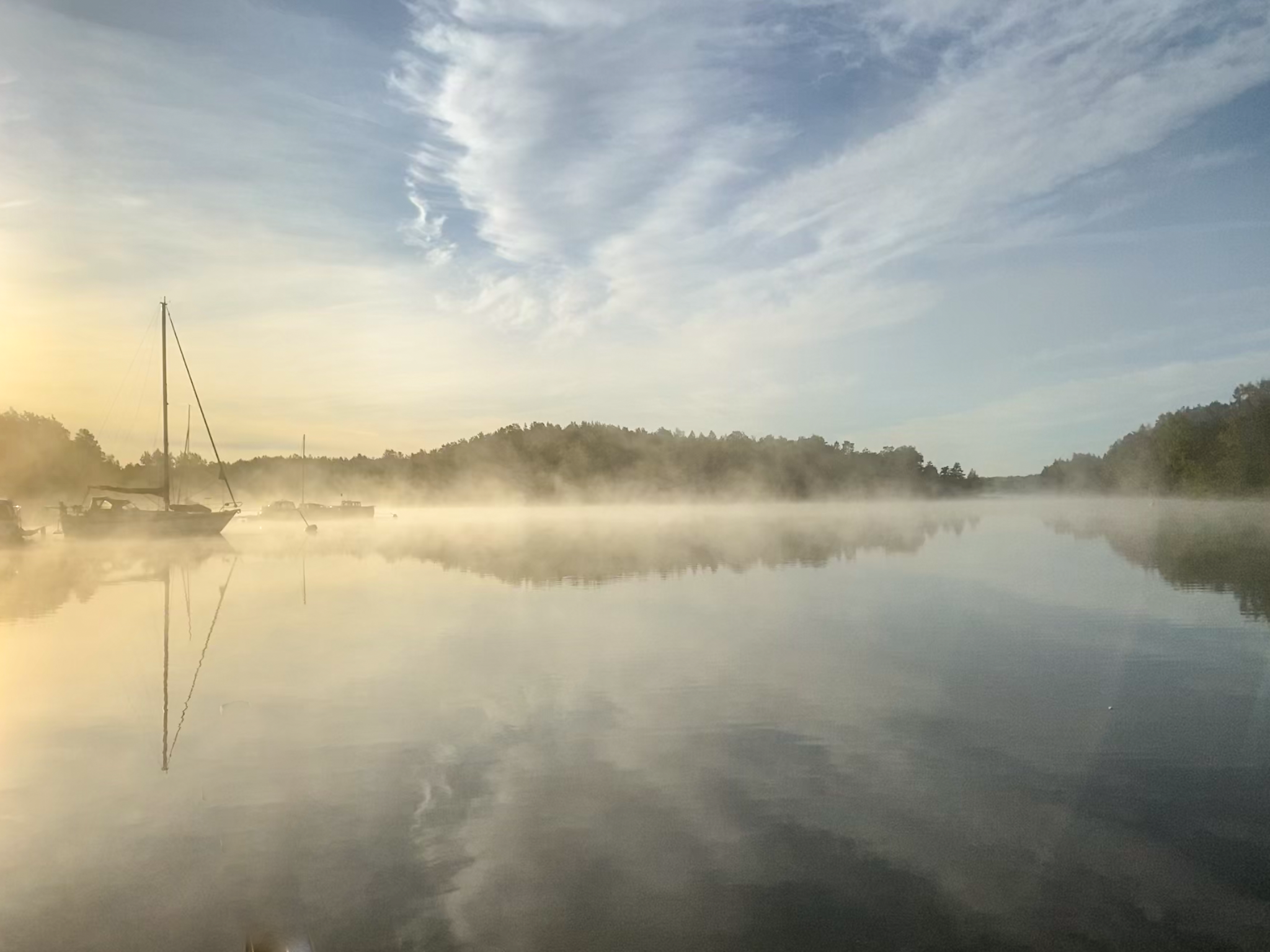 Iskall morgon Ingarö 2023